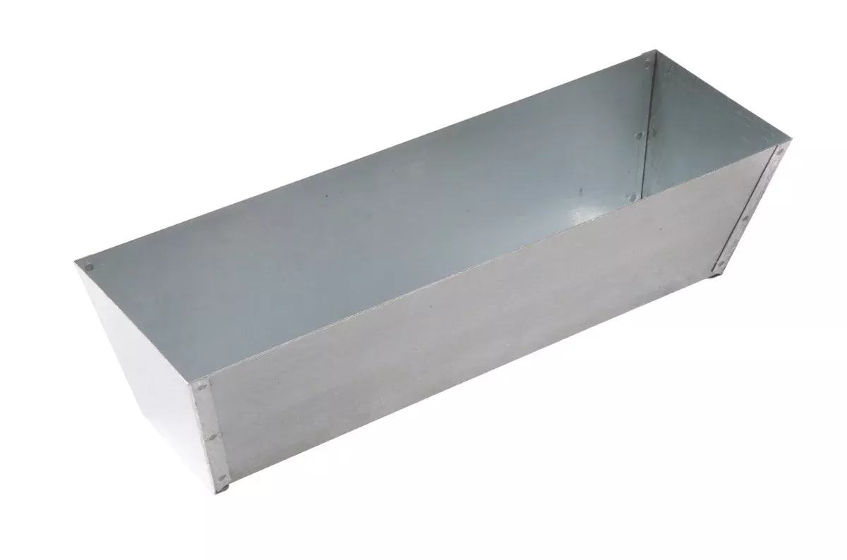 12" Galvanized Steel Mud Pan