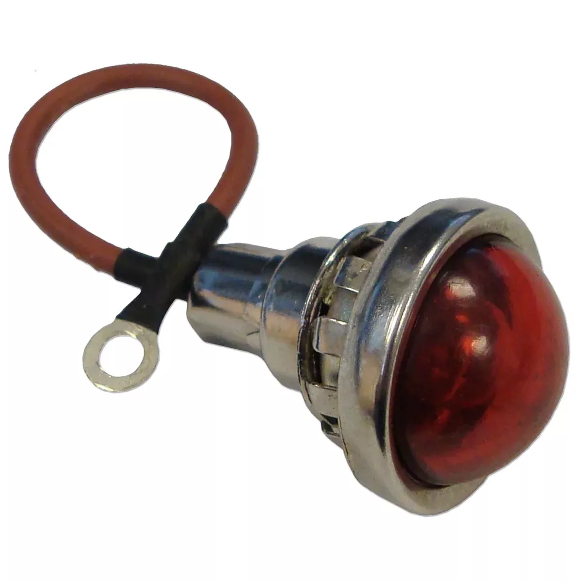 12V Red Dot Jewel Lens Assembly