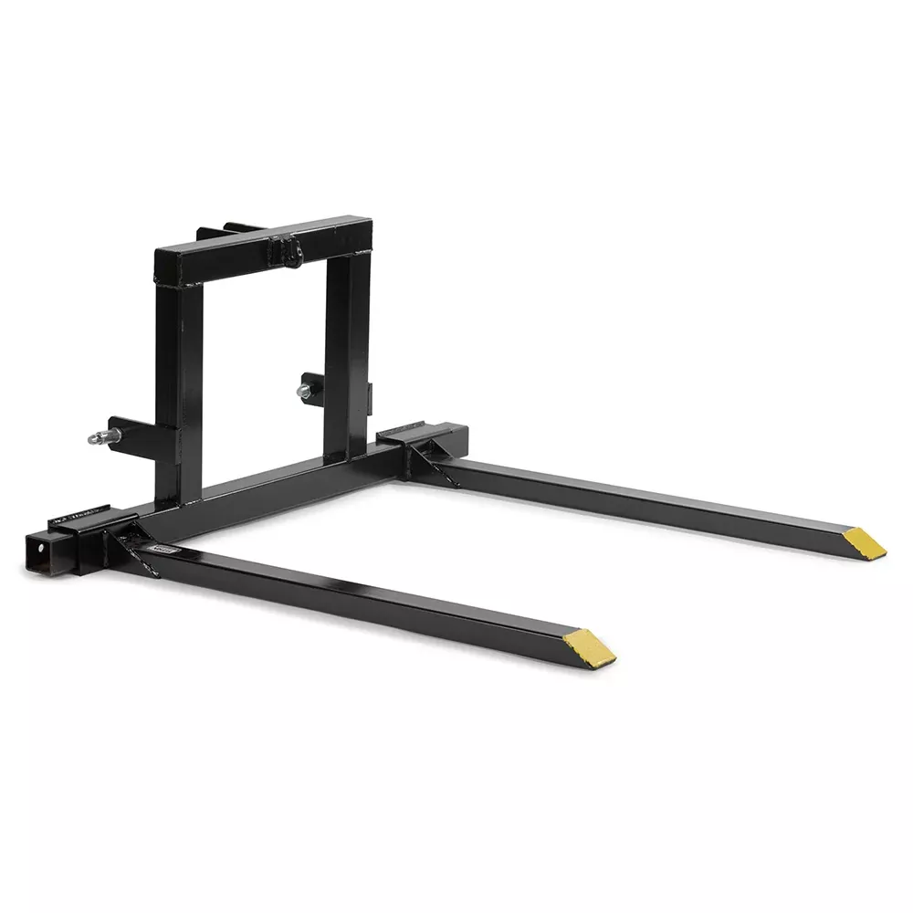 3 Point Pallet Fork Frame, Cat 1 Quick Hitch