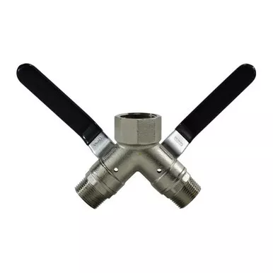 3-Way Wye Vented Ball Valve