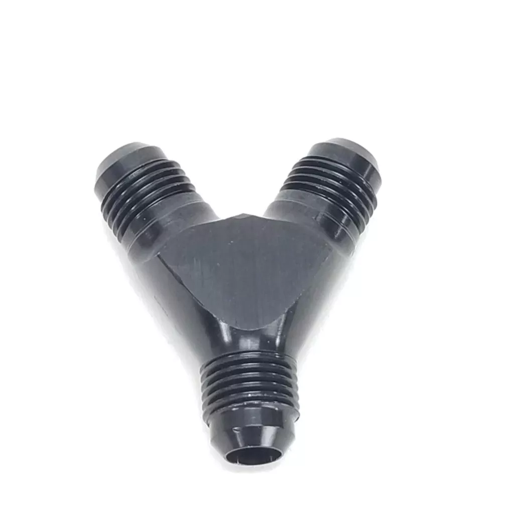 -6AN “Y” Fitting -6AN Inlet and Outlets 47-0071