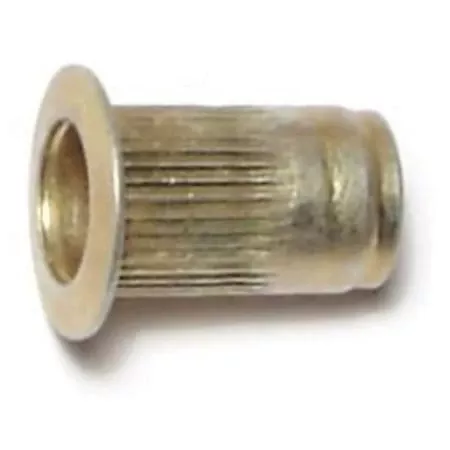 #8-32 Steel Coarse Thread Blind Nut Inserts (8 Pcs.)