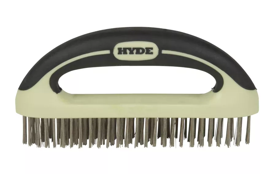 8" Stainless Steel MAXXGRIP PRO Scrub Brush