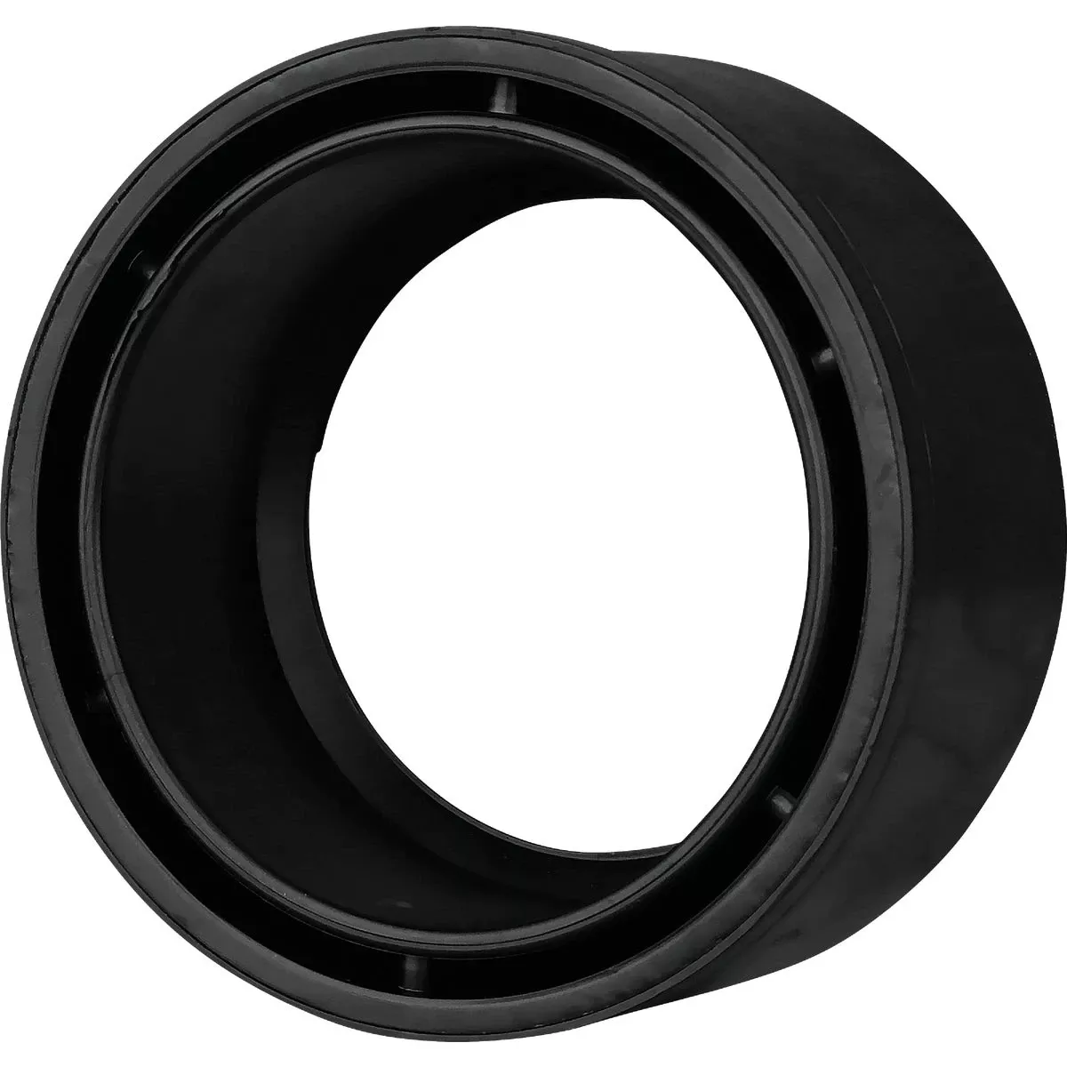 ABS/DWV Flush Bushing, Spigot x Hub, 4 x 3 In.