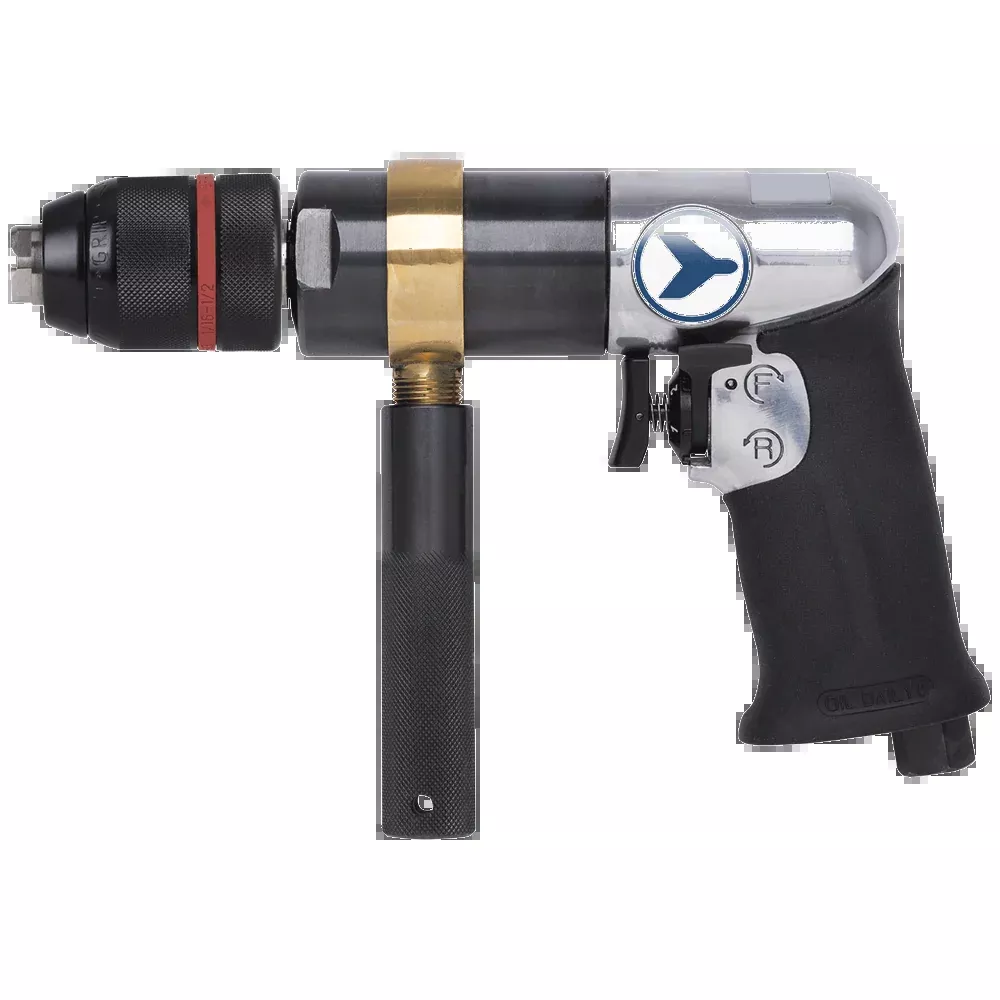 Air Drill - Jet 1/2" Variable Speed Air Drill Keyless Chuck 404444