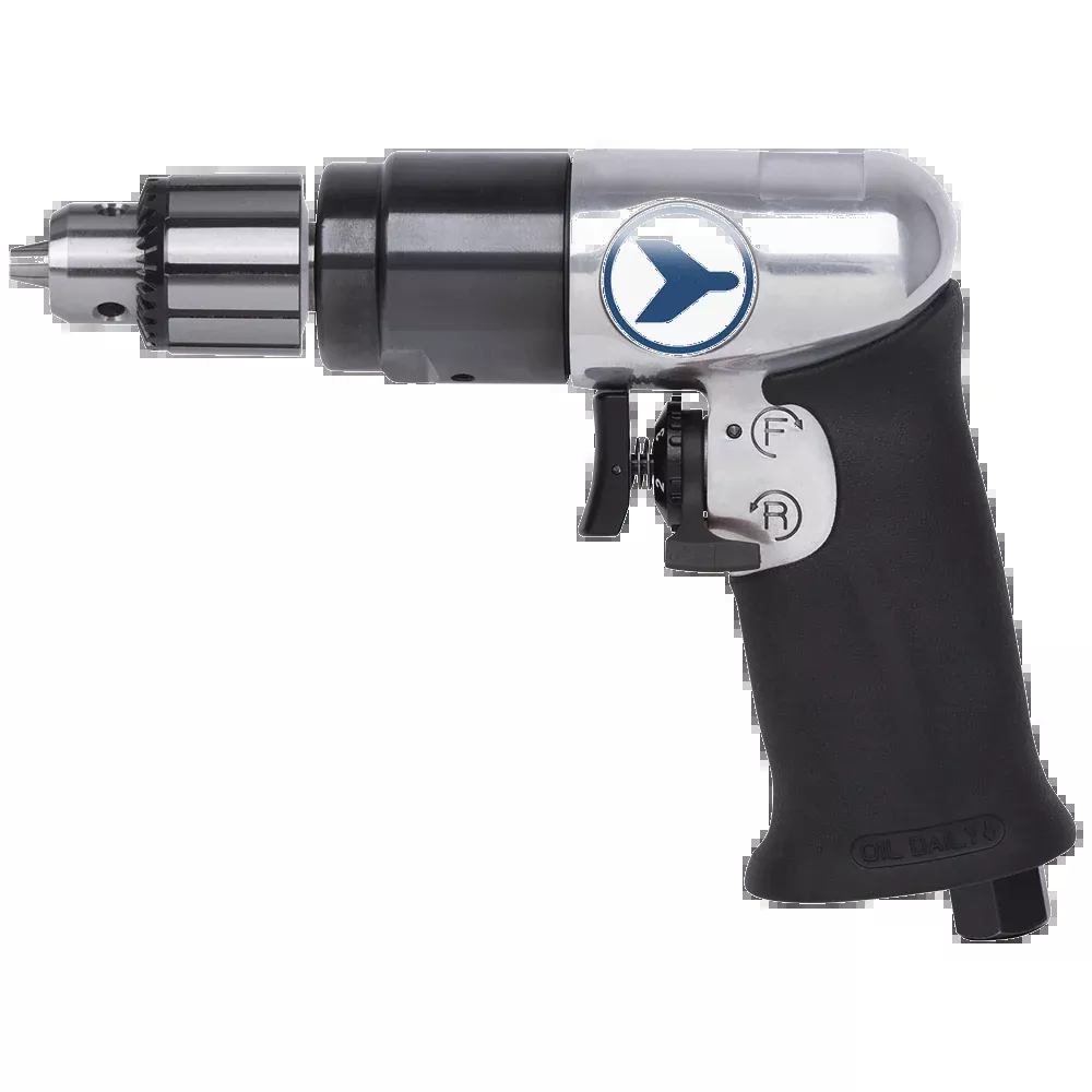 Air Drill - Jet 3/8” Variable Speed Air Drill Keyed Chuck 404433