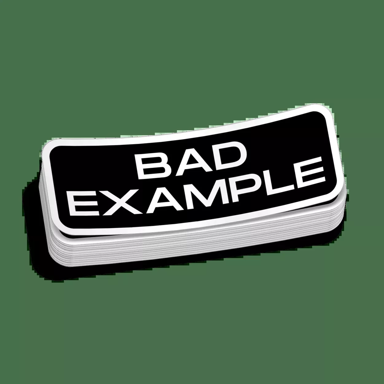 Bad Example - Decal