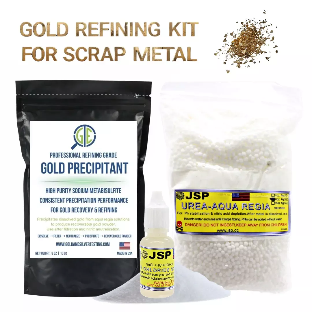 Beginner Gold Refining Kit | Complete Aqua Regia Gold Recovery System