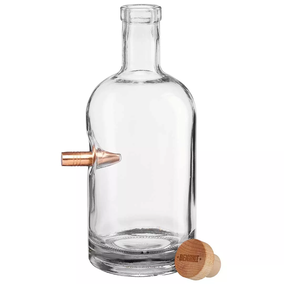 Benshot 750mL Decanter with Copper Bullet Embedded