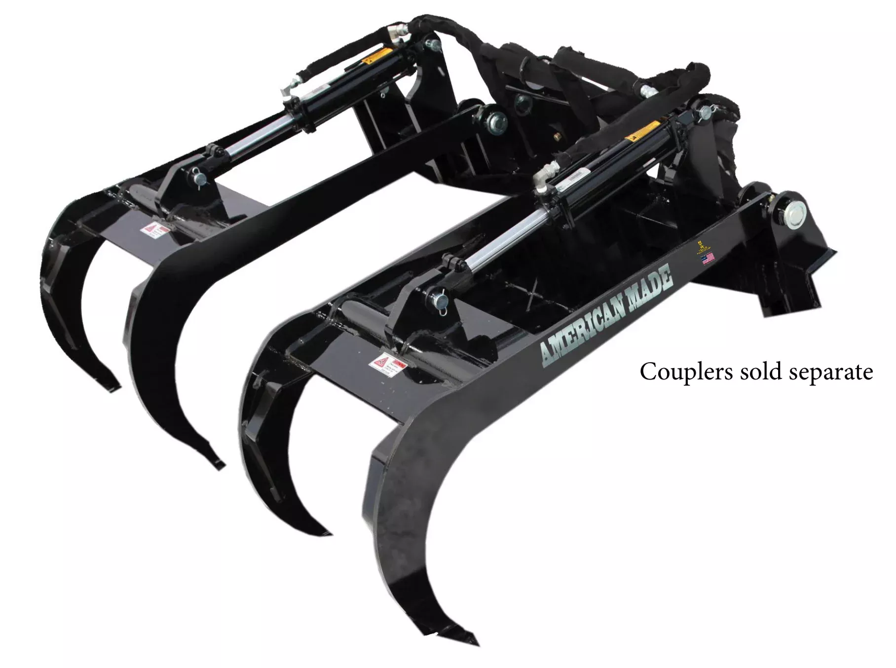 Bigtoolrack 60" Dual Arm Weld on Grapple