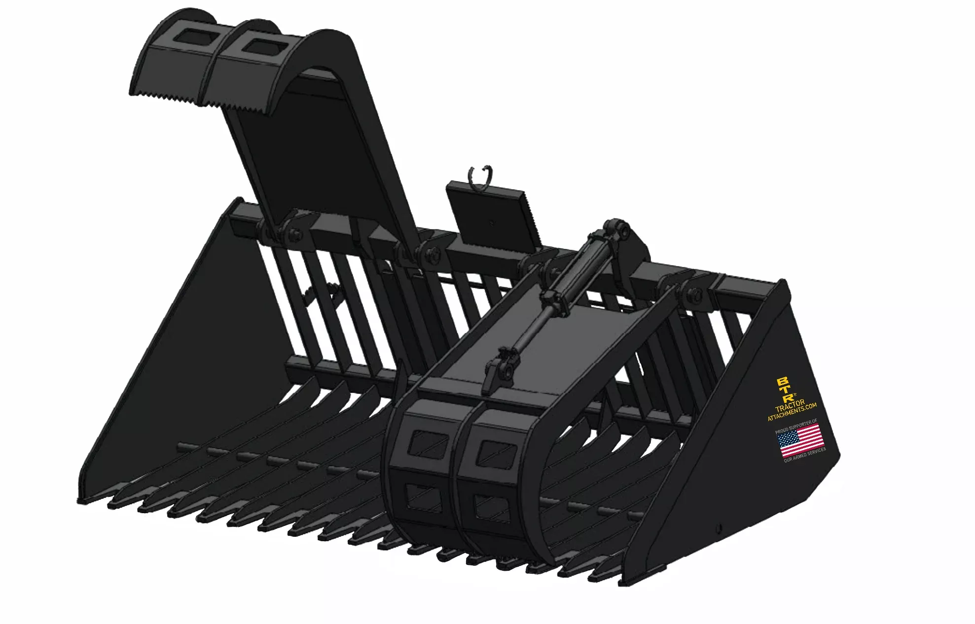Bigtoolrack Firewood Grapple