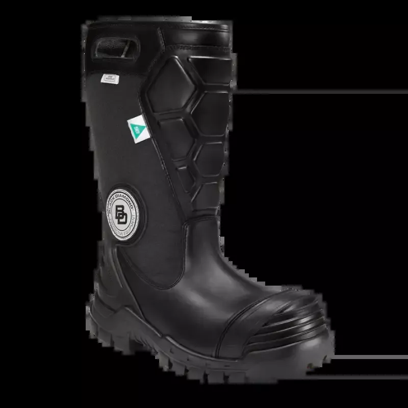 Black Diamond X2 14” Leather Structural Boot with Adjustable Widths