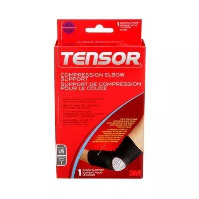 Braces & Supports - 3M Tensor Elasto-Preene Elbow Support, (Case of 12), 207823-T