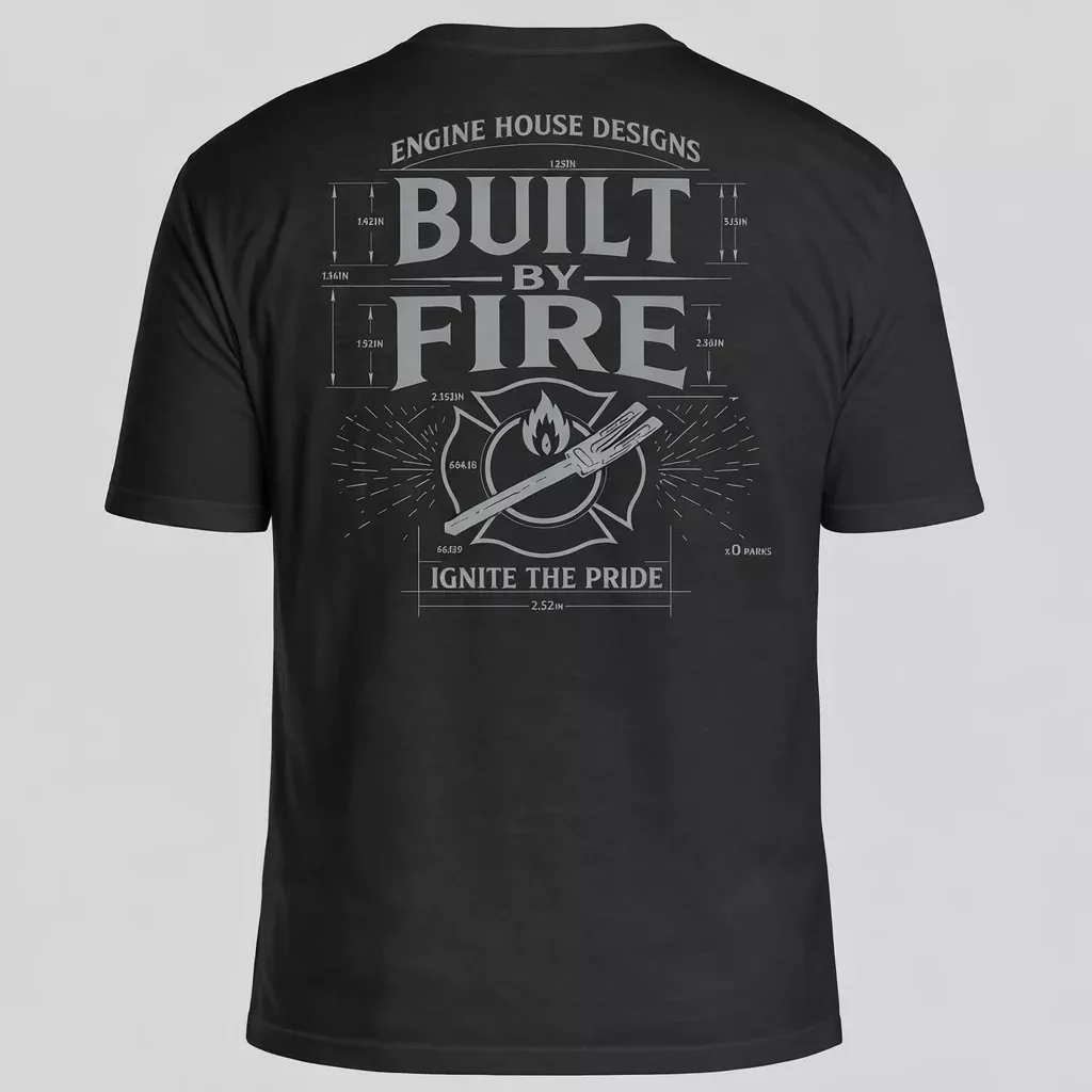 Built by Fire Tee
