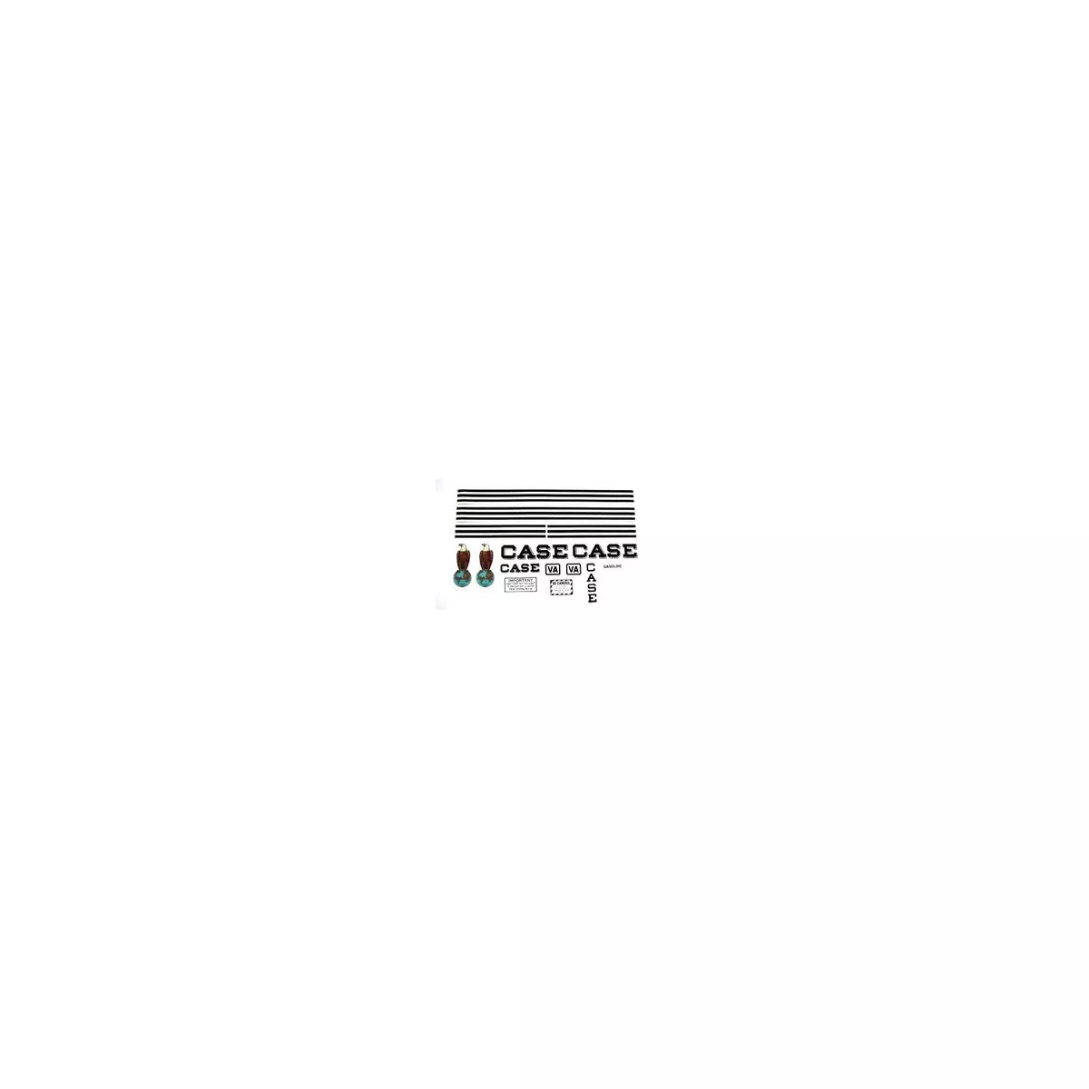 Case VA: Mylar Decal Set