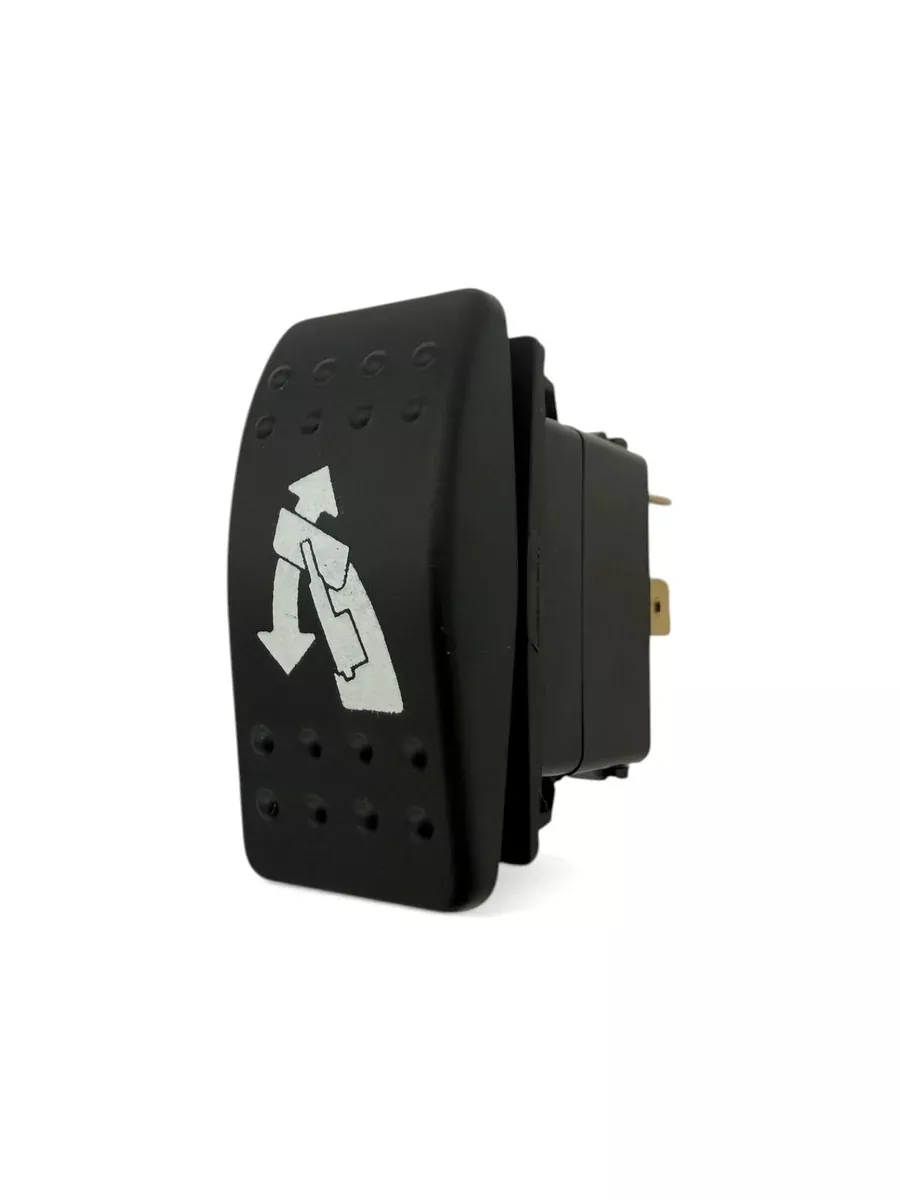 Chute Deflector Rocker Switch | Custom Labeled | 118.532