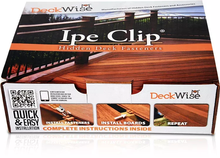 Deckwise - Ipe Extreme Clips (3/32") - 100 SQ FT