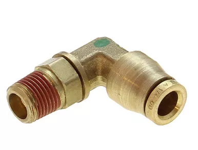 DOT Male Swivel Elbow