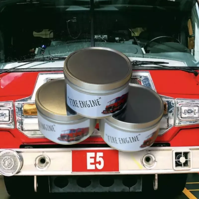 Fire Engine Scented Candle