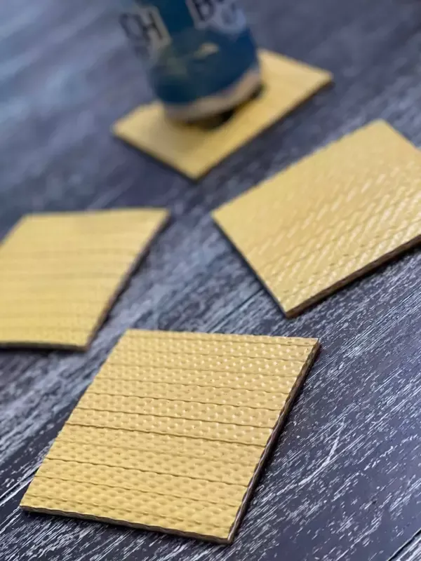 Fire Hose Coasters