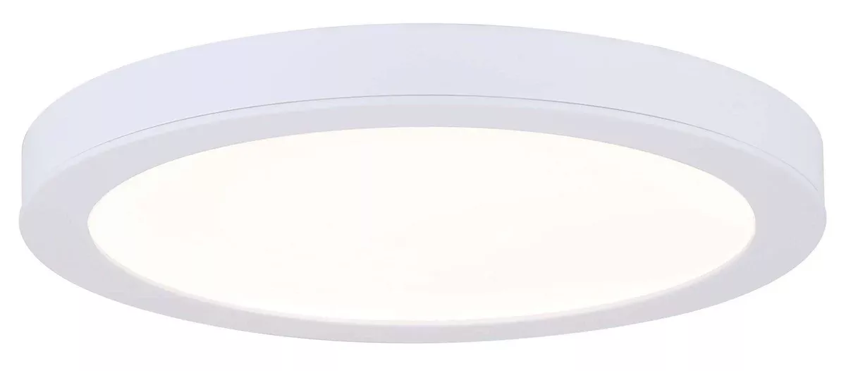 Flush Mount - Canarm 11" White Disc DL-11C-22FC-WH-C