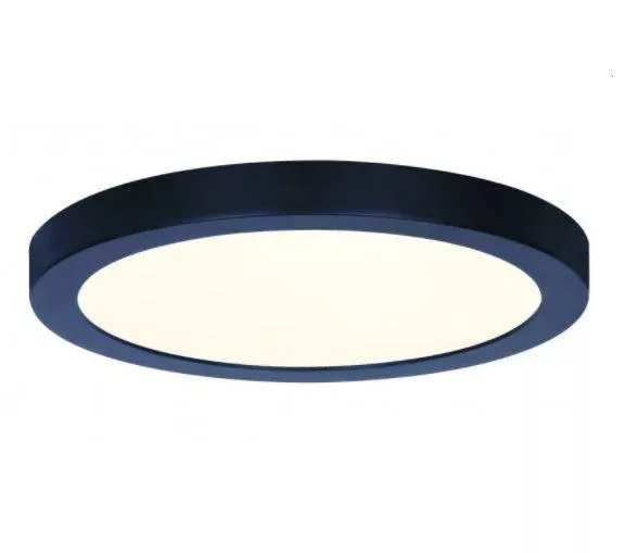 Flush Mount - Canarm 15" Matte Black Disc DL-15C-30FC-BK-C