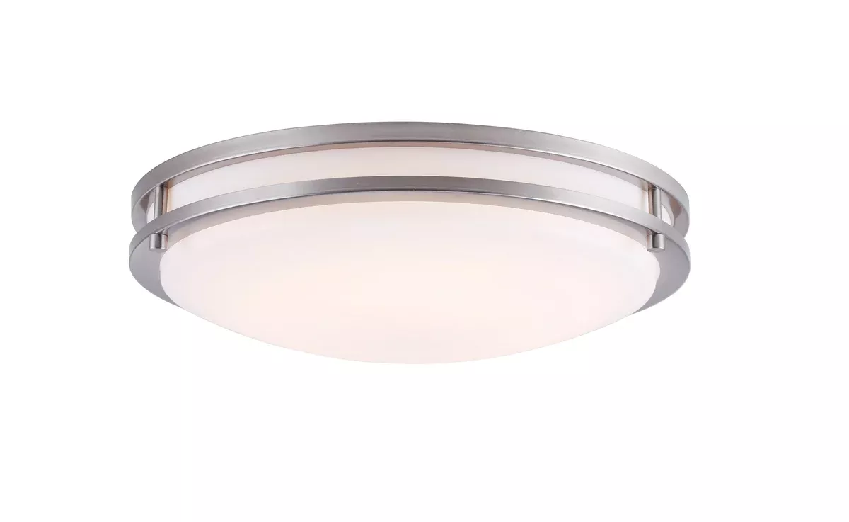 Flush Mount - Canarm PARKEDALE Brushed Nickel LFM102A13BN