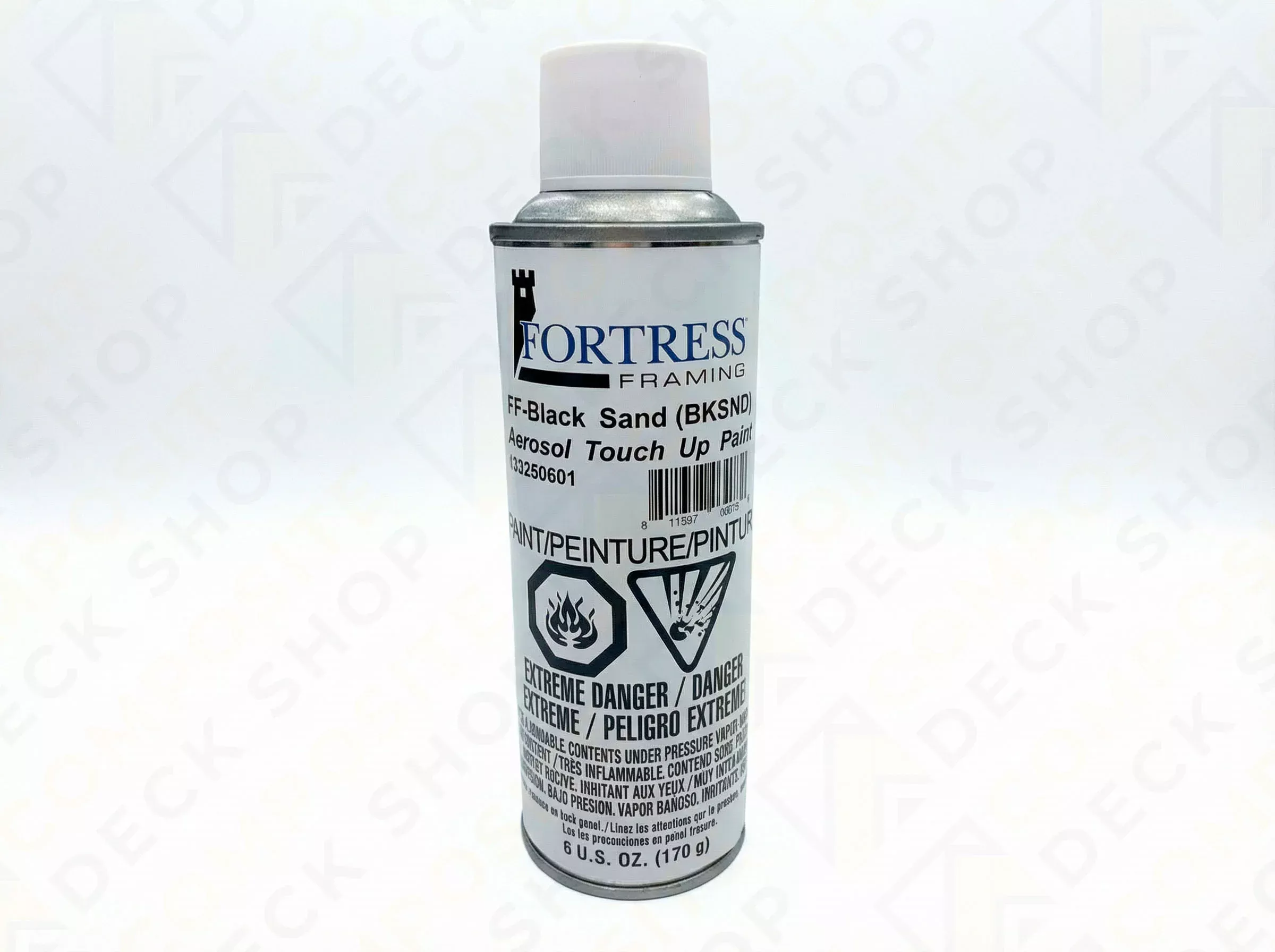 Fortress Evolution-Touch Up Aerosol Paint-Black Sand