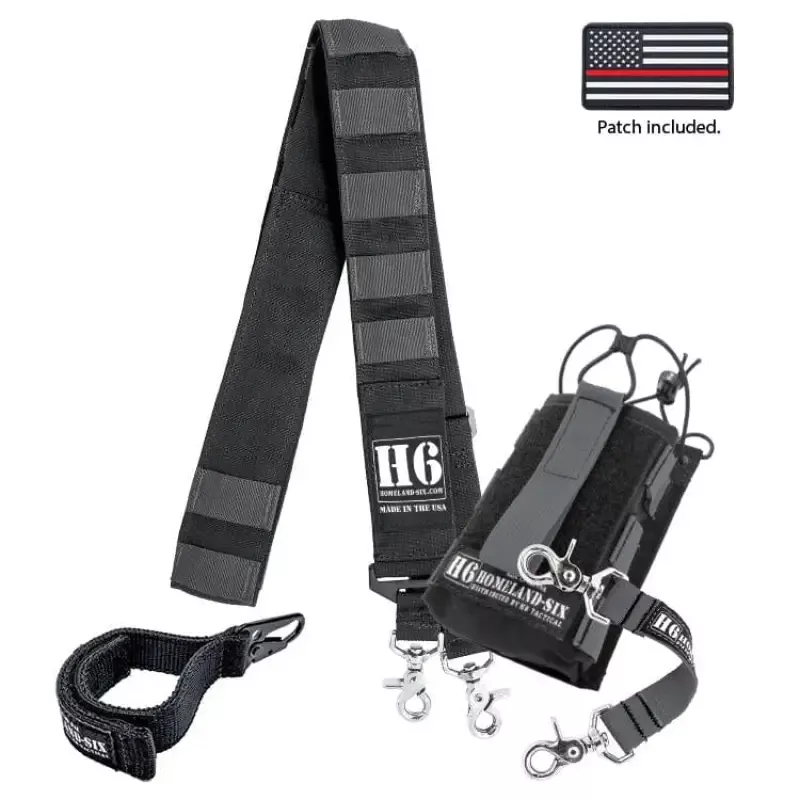 H6 FRONTLINE RADIO STRAP KIT - IRON SERIES