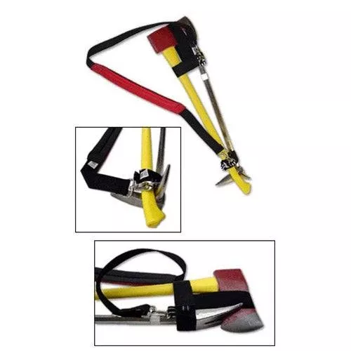 Heavy Duty Firefighter Iron Strap with Padded Shoulder
