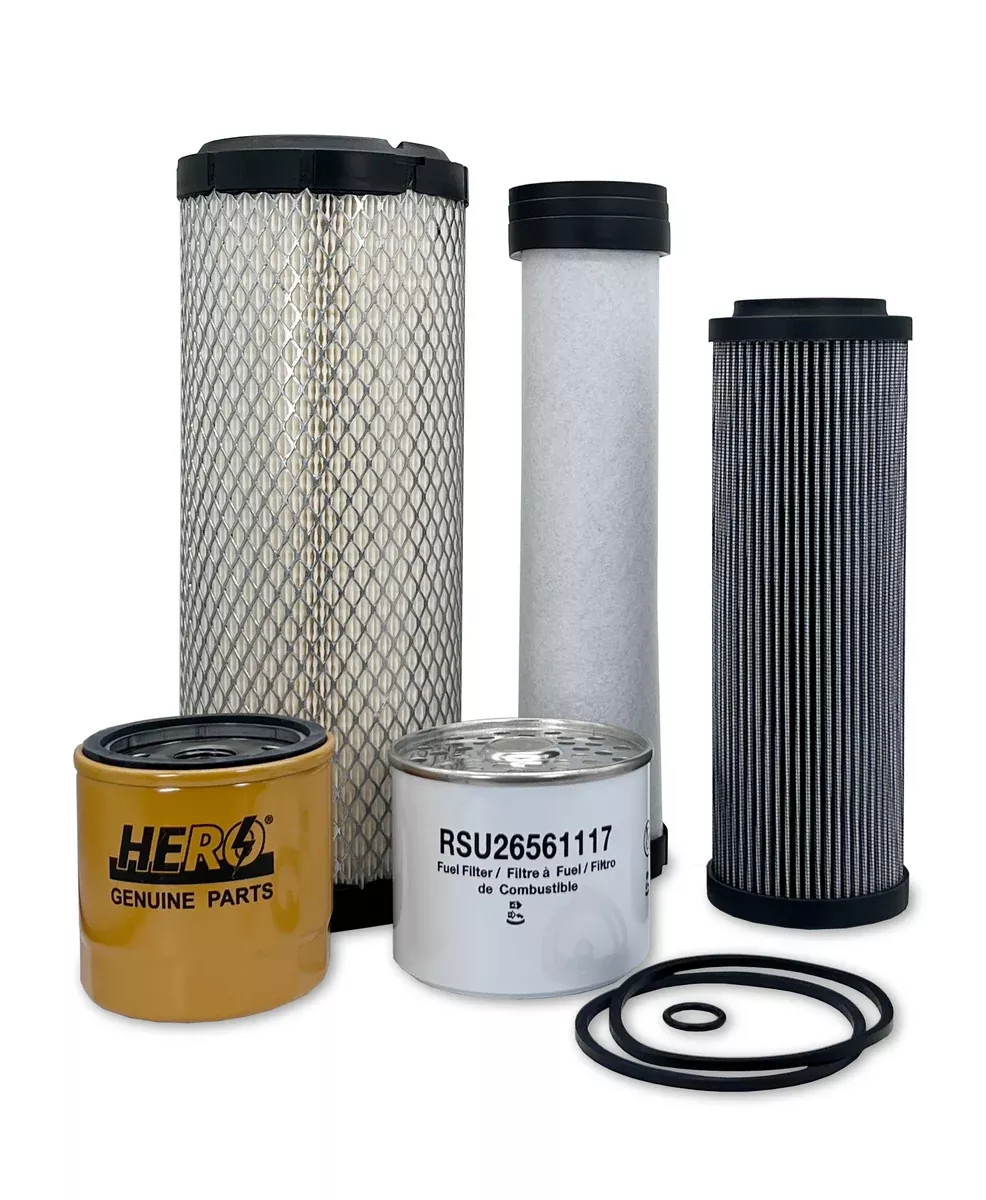 HERO Maintenance Filter Kit For ASV RC30 Compact Track Loader