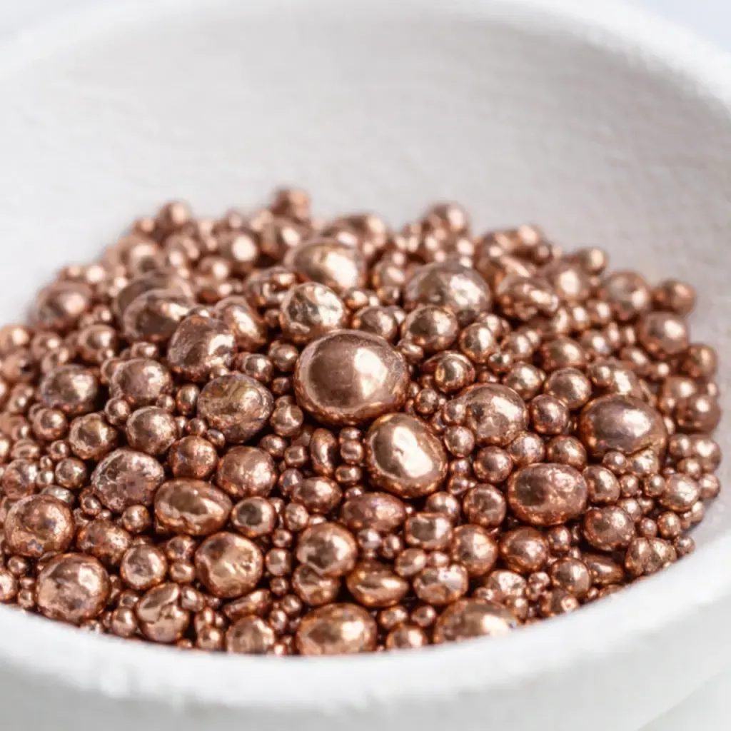 High Purity Copper Grain (Shot) 99.9% Pure – Refining & Metalwork Grade