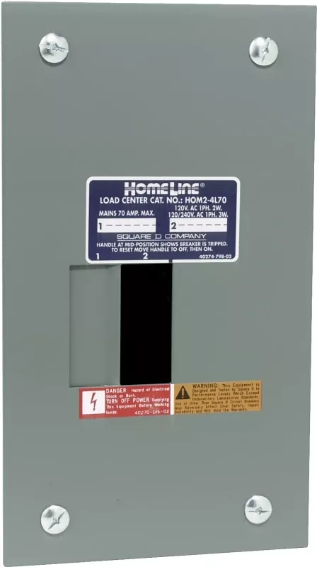 Homeline 70-Amp Main Lug Load Center