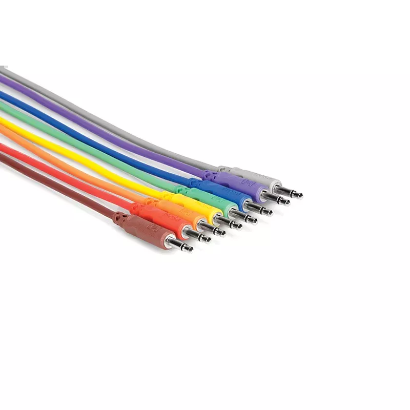 Hosa CMM-815 6" Unbalanced Patch Cables