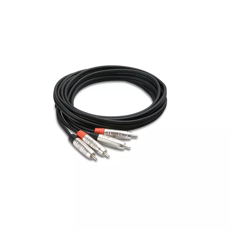 Hosa HRR-003X2 3' Pro Stereo Interconnect