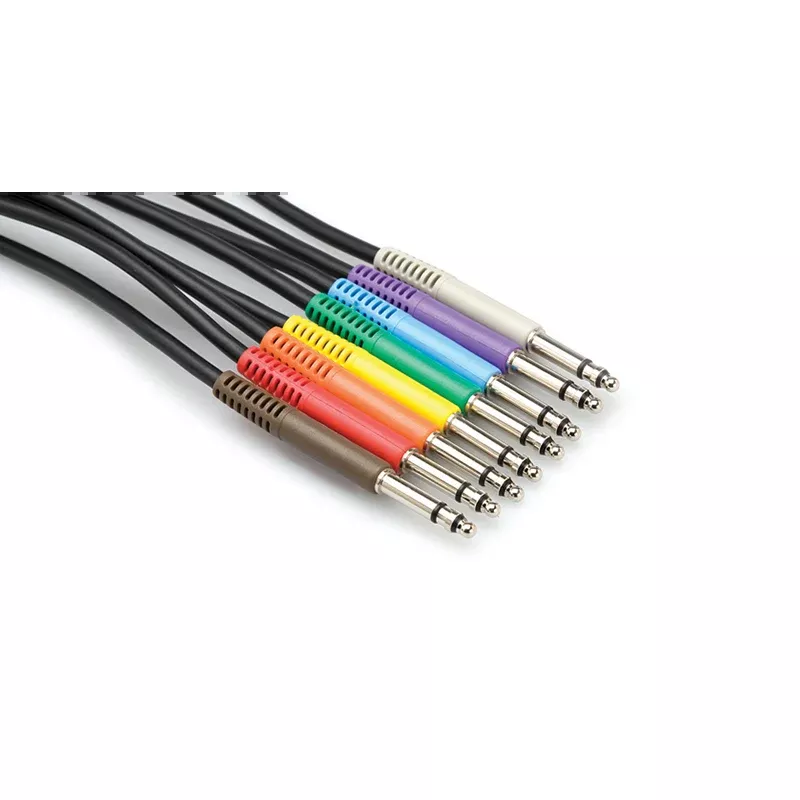 Hosa TTS-830 1' Balanced Patch Cables