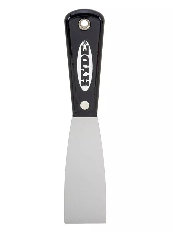 Hyde Tools 02102 1-1/2" ExtraFlex Black & Silver Putty Knife