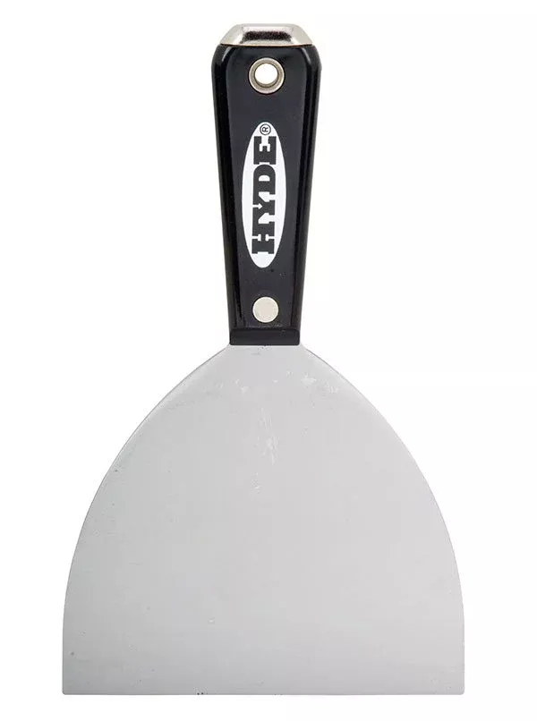 Hyde Tools 02770 5" Black & Silver Joint Knife with Hammer Head