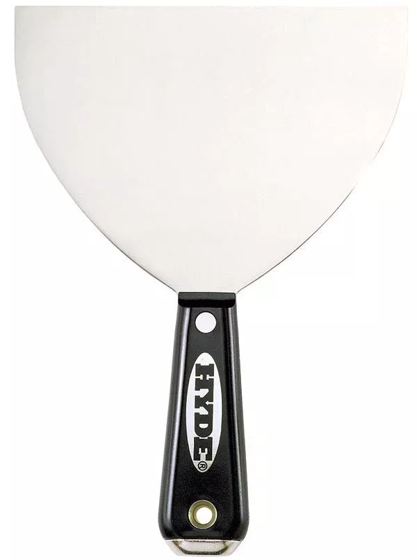 Hyde Tools 02872 6" Black & Silver ExtraFlex™ Joint Knife with Hammer Head