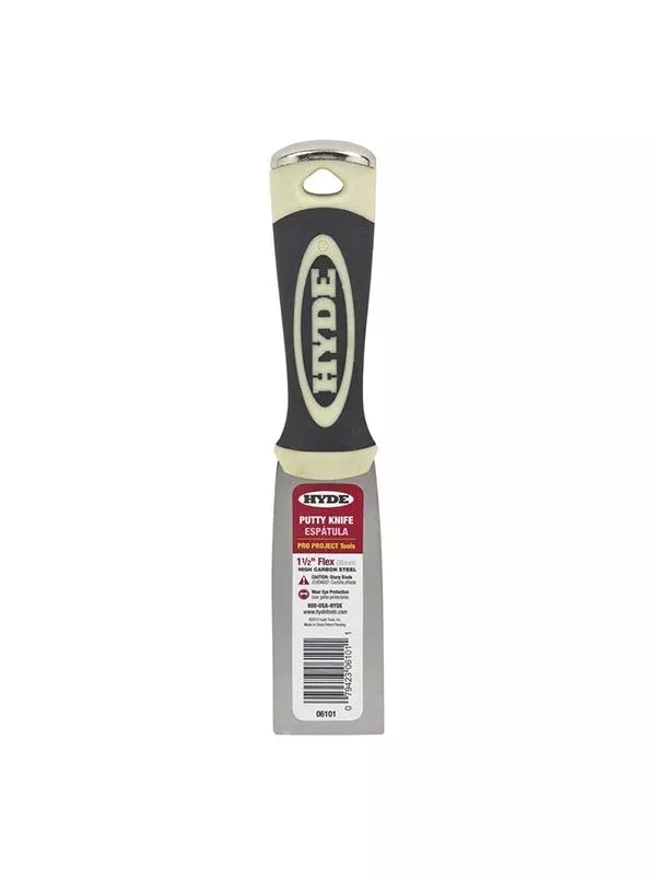 Hyde Tools 06101 1-1/2" Flexible Pro Project™ Putty Knife