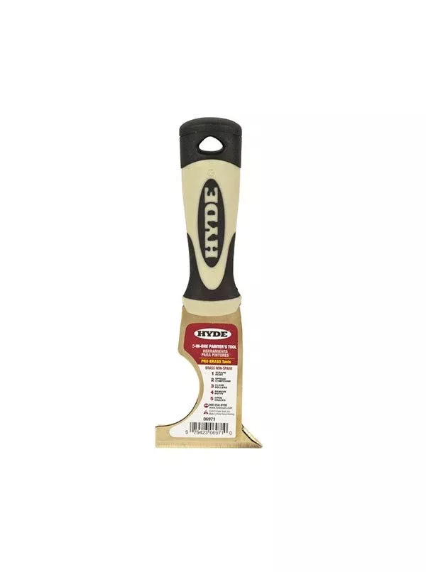 Hyde Tools 06971 Pro Project Brass 5-in-1