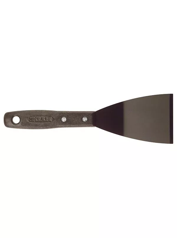 Hyde Tools 12000 3" Heavy-Duty Bent Chisel Scraper / Polypropylene Handle