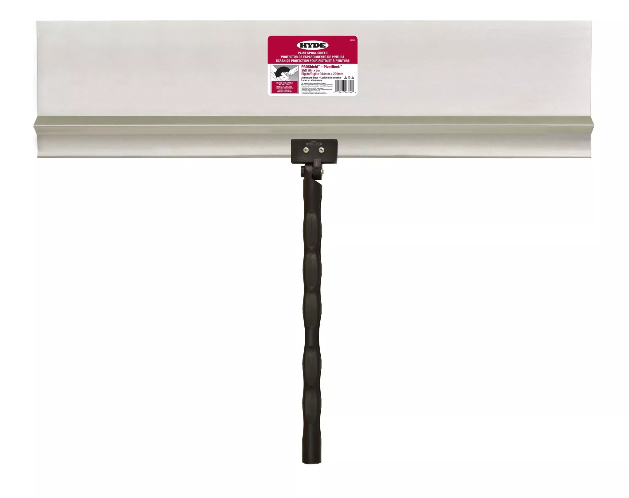 Hyde Tools 28030 36" x 9" Stiff Spray Shield