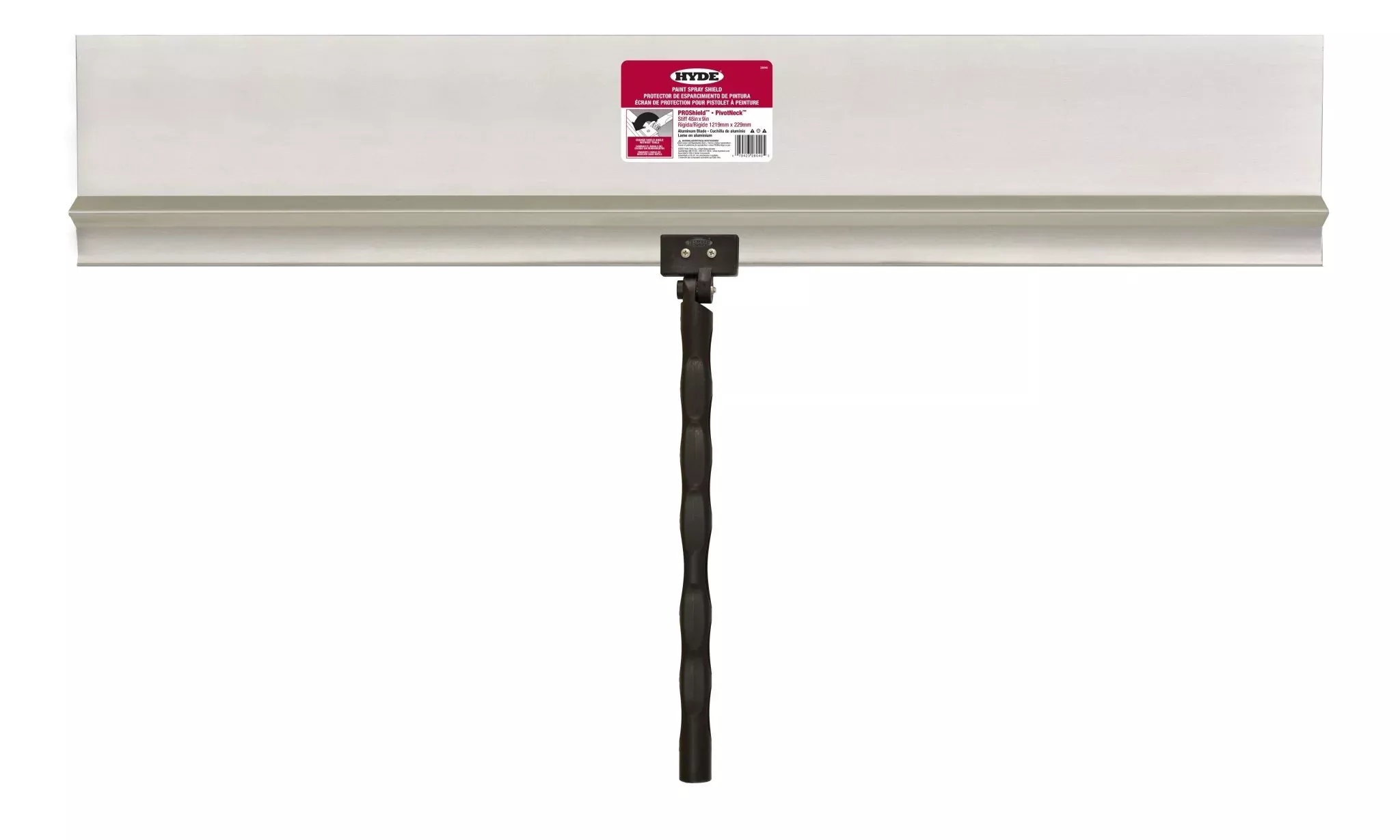 Hyde Tools 28040 48" x 9" Stiff Spray Shield