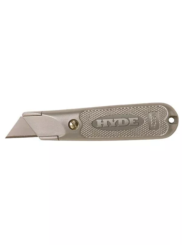 Hyde Tools 42090 Heavy-Duty Fixed Blade Utility Knife