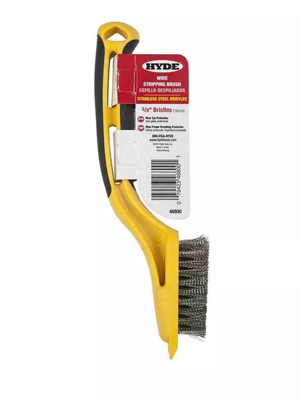 Hyde Tools 46800 Stainless Steel Stripping Brush