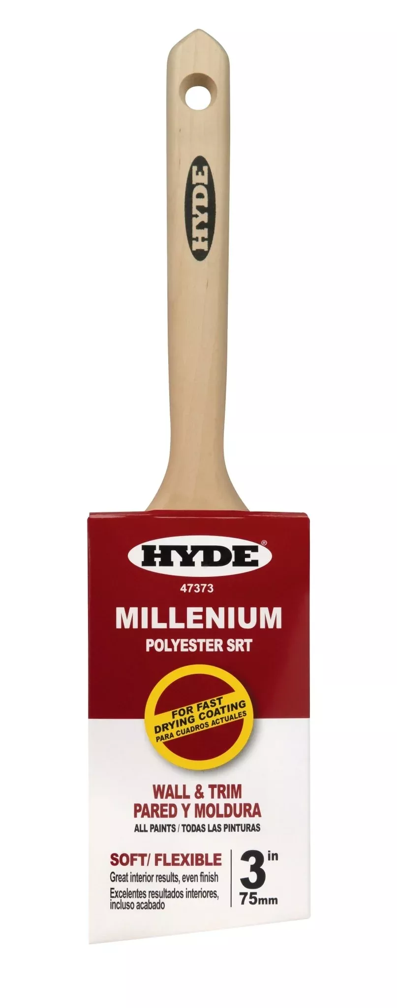 Hyde Tools 47373 3" Millenium™ Paint Brush