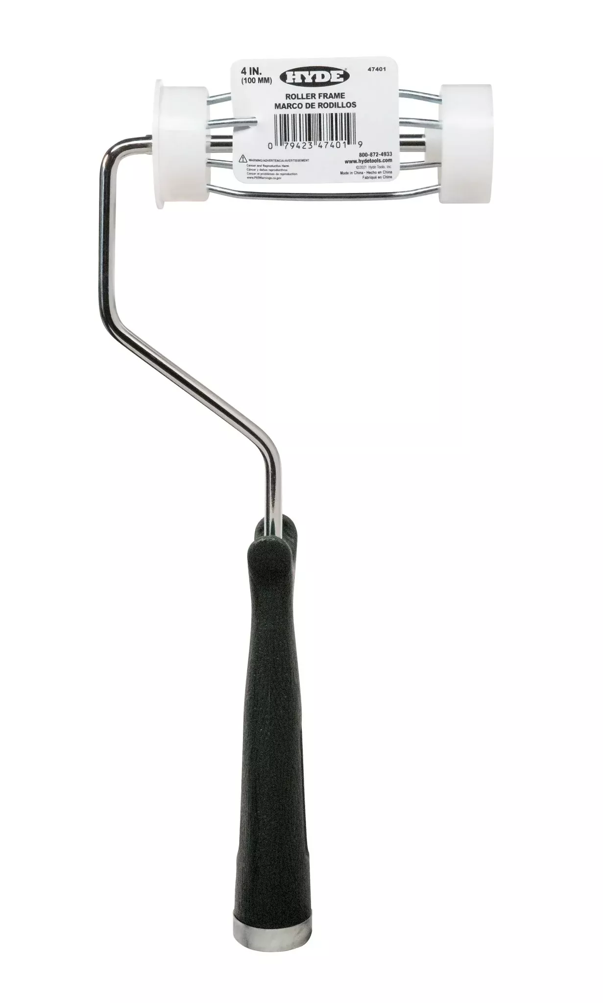 Hyde Tools 47401 4" 4-wire Roller Cage Frame, with 10" handle