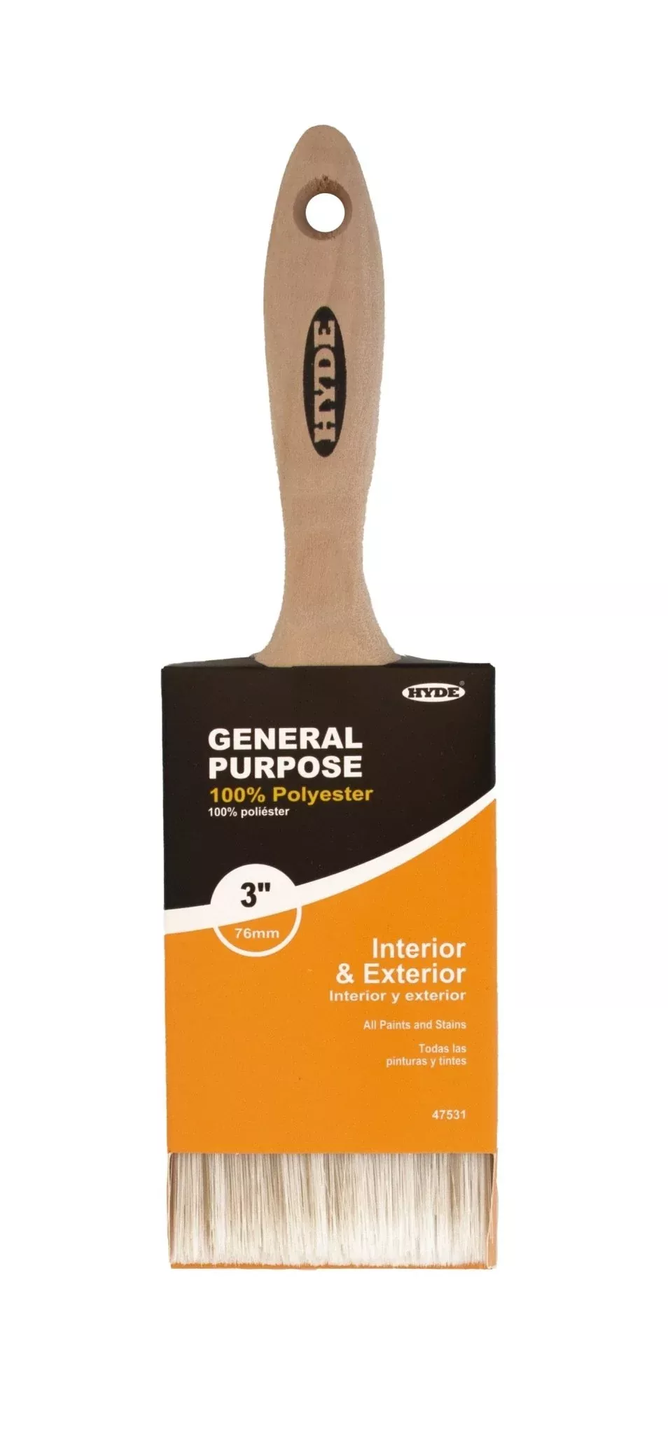Hyde Tools 47531 General Purpose Flat Brush