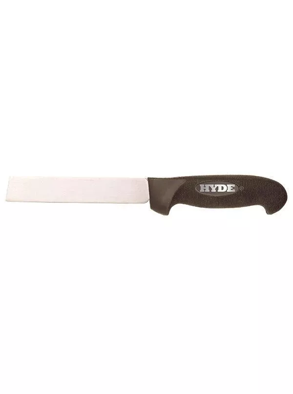 Hyde Tools 60110 Black & Silver Square Point Knife